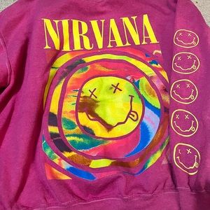 Women’s Urban outfitters, Nirvana crewneck